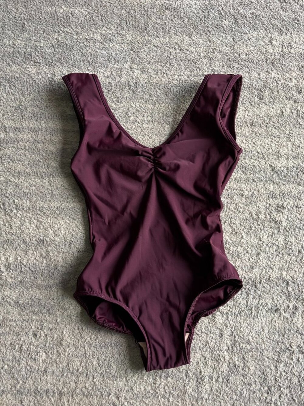 ELEVE DANCEWEAR CUSTOM SANGRIA MATTE STELLA BALLET LEOTARD M